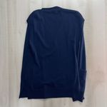 KINROSS CASHMERE navy blue oversized vest sweater L Size L Photo 6
