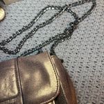 BCBG Maxazria Metallic Crossbody Purse Photo 3