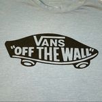 Vans  Off the Wall Classic Fit T-shirt Light Blue Size Small Photo 7