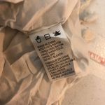 Paper Crane Womens Tropical Leaf Print Shorts Tassel Hem White Green Brown M Photo 3