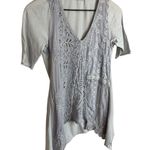 Johnny Was 4 Love and And Liberty Lavender Floral Embroidered Tunic Photo 1