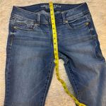 American Eagle Y2K Blue Women’s Low-Rise Kick Boot Jeans Size 10 Short/Court Photo 11