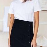 Emerson fry Sophia Mini Skirt Wrap Black - size S Photo 0