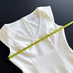 Black Halo Mattia Sheath Dress White Sz 4 Photo 8