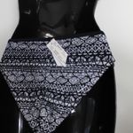 *Ninety Five Black Swimsuit White Size M Photo 3