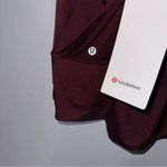 Lululemon NWT  Flow Y Long Line 2-in 1 Tank Size 2 Garnet Pink CP‎ Photo 4