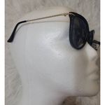 Panama Jack Polarized Women's Cat Eye Sunglasses Black With Gold Roped Arms New Photo 6