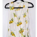 Rails Womens Dress White Lemon Madison Wrap V Neck Tank Sleeveless A Line Small Photo 6