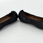 Josef Seibel Pippa Leather Ballet Flats Black Stud Suede Cap Toe Size 36 US 5.5 Photo 4