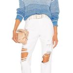 Pistola White Blizzard Presley High Rise Relaxed Roller Denim Jeans Size 26 NWOT Photo 1