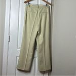 House of Harlow 1969 Textured Pleated Straight Leg Trouser Pants Sz 8 Sage Green Photo 8