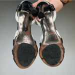 Diane Von Furstenberg  | Silver Black and White Heels 8‎ Photo 3