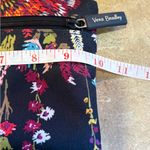 Vera Bradley  Cosmetic Bag in Black and Red with Floral Design Photo 4