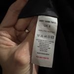 Don’t Think Twice Sarah longline puffer jacket in black Size 8 NWT Photo 7