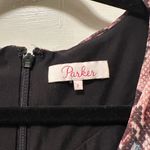 Parker  Snakeskin Printed Ruched Bodycon Dress‎ Photo 2