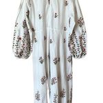 The Poppy Floral Embroidered Midi Dress Size M Photo 11