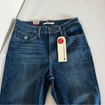 Levi's High Rise Blue Denim Ankle Skinny Jeans 721 Size 31 Distressed Stretch Photo 5