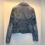 American Eagle  Outfitters AEO Boyfriend Jean Denim Jacket Medium Wash Size S Photo 2