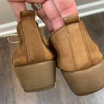 The FLEXX Suede Lester Fun Crazy Too Perforated Wedge Brown Sneaker Size 6.5 Photo 3