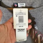 NFL NWT! Women’s Atlanta Falcons  football gray crew neck sweatshirt 2XL Photo 2