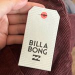 Billabong Corduroy Button-Down Mini Dress - Burgundy Photo 2