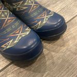 Pendleton  Blue Patterned Rain Boots Photo 5