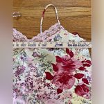 Vintage Y2K Gilligan & O'Malley Floral Satin Slip Dress Lace Trim Size XXL NWT Pink Photo 2