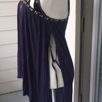 Free People purple vision quest embellished top Photo 6