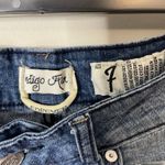 Indigo Rein  Forever Womens Jean Shorts Size 7 Denim Distressed Cuffs Excellent Condition Photo 7
