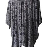 Altar'd State Altar’d State Navy/White Rayon Kimono Photo 3