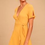 Lulus Golden Yellow Dress Photo 0