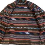 Vintage New Identity Cotton Embroidered Sante Fe Tribal Southwestern Blazer Med. Orange Photo 10