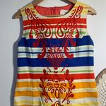 Anthropologie ANTHRO Tabitha Multi‎ Stripe Totem Shift Dress 6 Photo 4