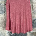 Lush Clothing Lush Tank Top Woman's Medium Pink Cross Over Hem Coastal Oversized Flowy Photo 8