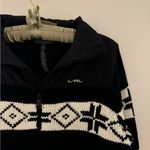 Ralph Lauren Gorgeous  active zip up sweater/ jacket size M black and white Photo 2
