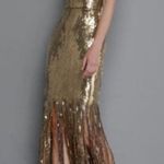 Bronx and Banco  Cherie Gold Maxi Dress Size: XS Photo 1