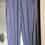 Anthropologie  Cloth & Stone Purple Tencel Jogger Pants Photo 0