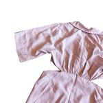 En Saison Purple Cutout Shift Dress Wrap Front Mini Length Size Small Women's Photo 11