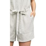 Greylin Anthropologie Eris Romper by  100% Cotton Grey‎ Belted Casual sz XS Photo 2