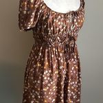 PacSun LA Hearts Low Back Floral Print Boho Peasant Style Short Sleeve Swing Dress Photo 6