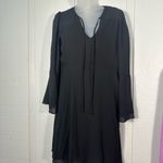 Sam Edelman Women's V-Neck Bell-Sleeve Mini Dress Size 6 NWOT Photo 2