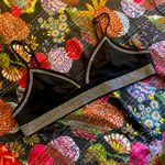 SheIn  Curve 3X Black Rhinestone Crop Top Triangle Bra No Padding Plus Size Sexy Photo 0