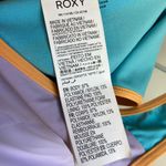 Roxy NWOT  Bachelor Button Colorblock Party One Piece Swim Suit Photo 6