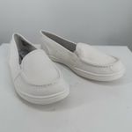 Not Rated Womens Mackerel Canvas Slip On Sneaker in White size 8 with box Photo 1