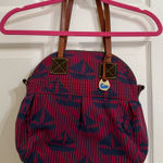 Dooney & Bourke  Vintage Boat Striped Shoulder Bag Photo 0