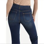 Betabrand Straight-Leg 4 Pocket Yoga Denim Jeans in Dark Vintage Wash Photo 46