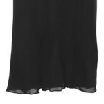 Jones New York Vintage  100% Silk Midi Dress Black Size 16 Photo 3