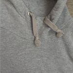 Champion  Light Gray Hoodie with Pink Logo Photo 3
