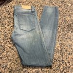 IRO Raquel Denim Distressed Blue Mid-Rise 9" Skinny Jeans Size 28 GUC #7924 Photo 4