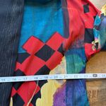 VTG 80s Top Blouse Blazer Retro MOD In Group Ltd. Open Front Blazer Sz 10/12 L Red Photo 8